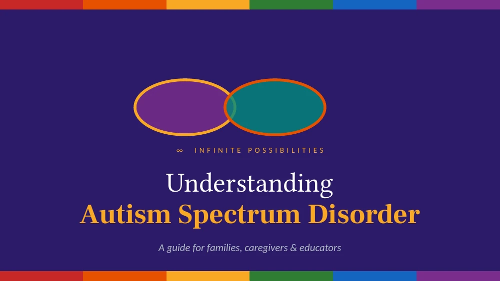 First page of Understanding Autism Spectrum Disorder